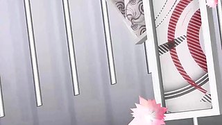 Yowane Haku Undress Dance Sexy Lingerie Hentai Stickysticky Song Mmd 3D Purple Clothes Color Edit Smixix