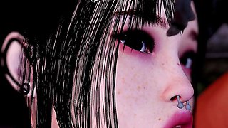 Little Whore Sucks Big Cock l 3D animation Hentai