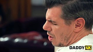 Daddy4k. my hot gf is calmly cheating on me while i was seeing tv