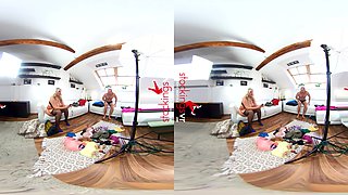 Behind The Scenes - Big Tit Bbw Voyeur - Sexlikereal