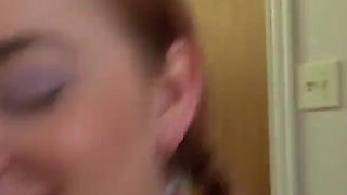 Blowjob Reunion From an Old Friend - Gracelynn Moans Is Back