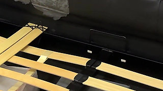 The Boy Assembles the Bed the Sofa and Pure the Teen Mom Who Ordered Them