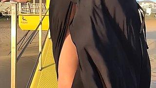Blonde big titted amateur milf banged