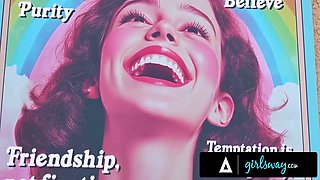 Camp Counselors Discipline Leana Lovings & Demi Hawks With 3-way Lesbian Scissoring! 17 Min