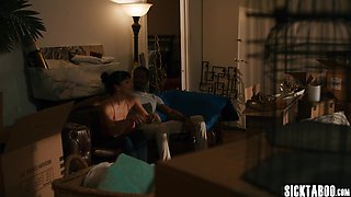 Haunted house and new naughty couple