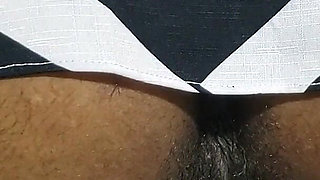Anal Chronicles of Hairy Pussy, Part of Pussy Closeup