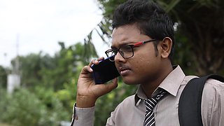 Indian Wife Surrenders to Desperate Passion