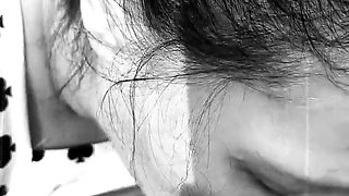 The Pictures Black and White She Sucks That Cock with All Her Fucking Might Cum Guzzler