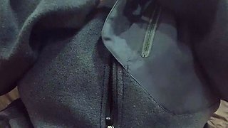 Amateur tennis player exposes her big boobs