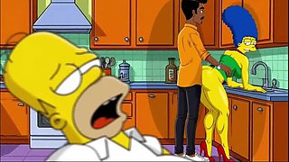 Married Housewife Rough Anal Fuck in Kitchen with Octopussy