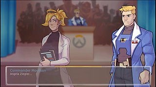 Naughty young stunners in Academy 34 Overwatch by HentaiSexScenes