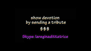 Two femdom girls whipping their male slave