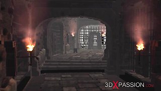 3DXPassion featuring kitten's blowjob dirt