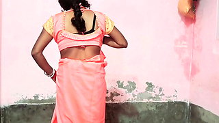 I called my village aunt home and had fun with her