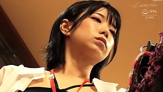 Japanese Schoolgirls Training At Her New Job