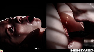 Horny Petite Teen Girl Laying Alien Eggs - Hardcore Monster Cock Birth Oviposition Creampie Ahegao