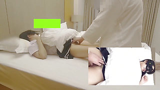 Neighbor Girl Seduced By Uniform And Ejaculated Into Her Vagina Twice Without Condom