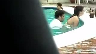 indian public in pool