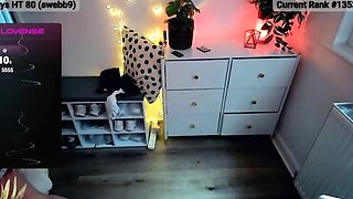 Horny big boobed fat chubby busty blonde