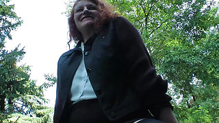 Slutty Wife Shows off to Excite Her Voyeur Husband!