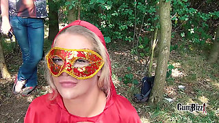 Cumdumping outdoor Dutch teen whore