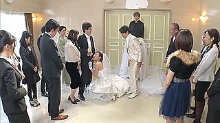 Best Man Takes Bride In Japanese Wedding 1 - Asian