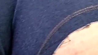Mega Butt Wife Masturbating and Dressed Like a Bitch