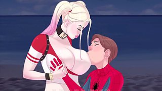ASMR pleasure with anime cutie Misskitty2k in a fit fantasy world