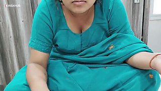 Indian Stepmom Fucks Son in Shared Bed - Full Hindi Audio Desi Aunty Roleplay