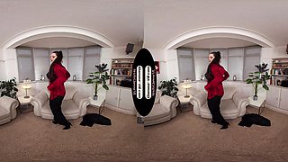 Ivy Rain Office Boss In Trouser Suit & Boots Performance Review With You - 8K VR