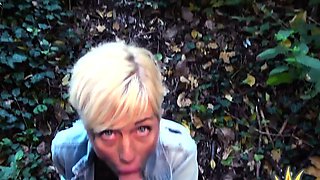 Horny blonde cougar cuntdrilled in POV