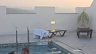 Fucking in the Public Pool