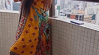 Goddess Kiffa Is Relaxing in a Hotel