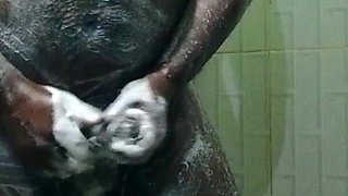 Brother Swallows Cum in Shower, Sister Sucks Old Brother's Cock and Ejaculates