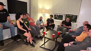 17 Guy Gangbang Party Slut - Vanessa Cliff