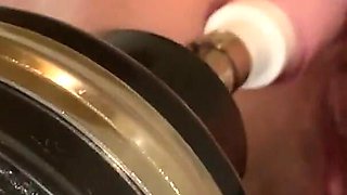 Slave Anal Penetrated with Fuck Machine