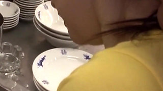 In This Bakery, She Worked Casually, but Then a Colleague Ejaculated on Her Face