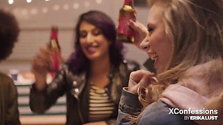 Admirable Tyler Nixon and Anya Olsen at pussy licking movie