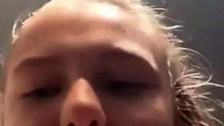 Juicy BBW Public Masturbation & Gym Fuck - Shaved Teen Pussy Closeup