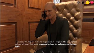 Female Employe Fun with Boss