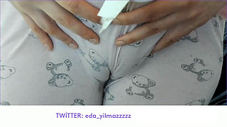 Turkish Camel Toe Masturbation