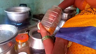Desi Bhabhi Cooking Homemade Sex