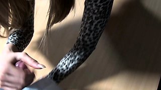 Mexicana blowjob with her big boobs