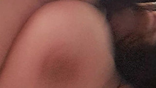 Being Fucked on the Wall with. Boob Movement