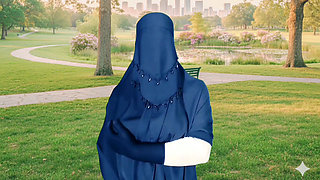 Fucking a beautiful village woman and ejaculating