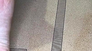 Ebony Girl Does Yoga Feet & Toe Stretches