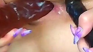 My Wife Pleases Herself While I'm Not Home and Cums More Than 10 Times