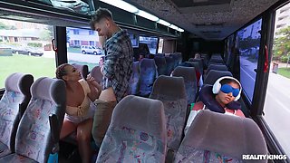 Kai Jaxon And Victoria Sweet In Lexi Sneaky Bus Fuck With Next To