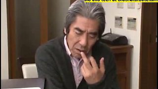 Japanese stepdad seduce his stepson wife