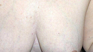 Step mom with huge tits sitting on step son face making him eat her pussy